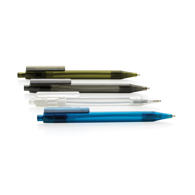 Promotional GRS Rpet X8 Transparent Pen