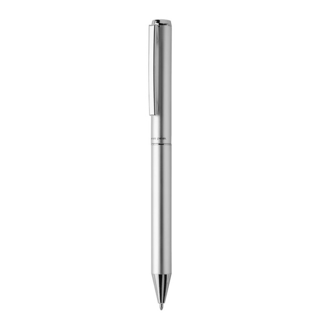 Promotional Swiss Peak Cedar RCS Certified Recycled Aluminium Pen - Image 1