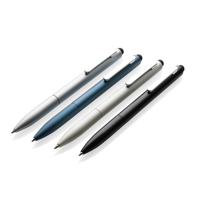 Promotional Kymi RCS Certified Recycled Aluminium Pen With Stylus