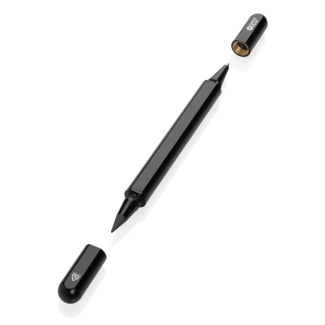 Promotional Swiss Peak Storm RCS Recycled Aluminum Dual Tip Pen