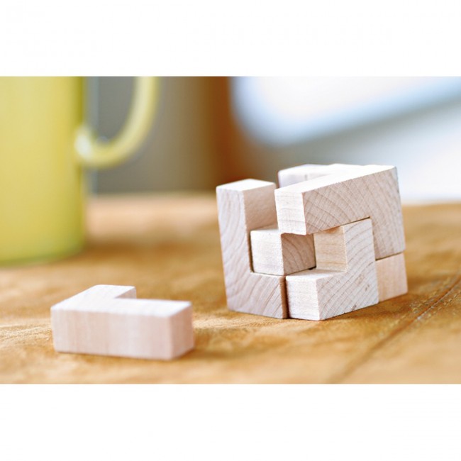 Promotional Wooden Puzzle In Cotton Pouch - Image 7