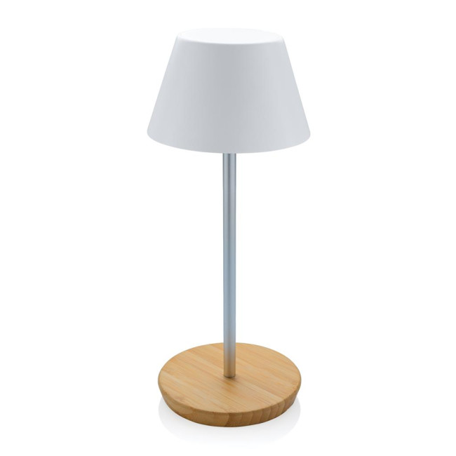 Promotional Pure Glow RCS USB-Rechargeable Recycled Plastic Table Lamp