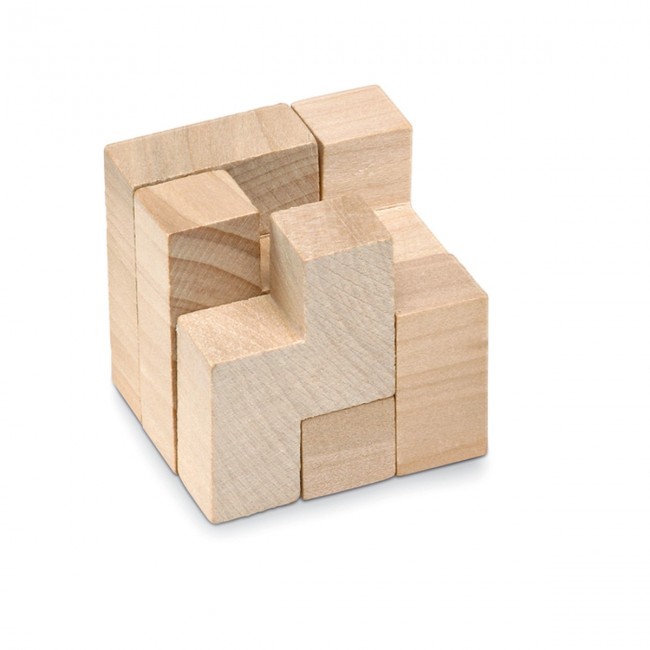 Promotional Wooden Puzzle In Cotton Pouch - Image 4