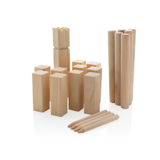 Promotional Wooden Kubb Set