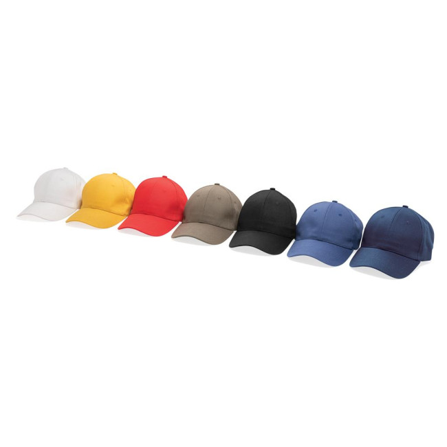 Promotional Impact 6 Panel Recycled Cotton Cap With Aware Tracer