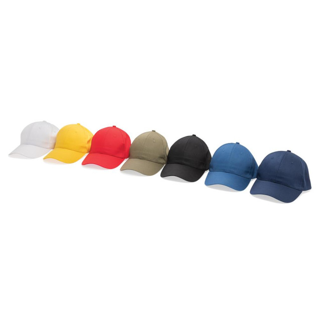 Promotional Impact 6 Panel Recycled Cotton Cap With Aware Tracer