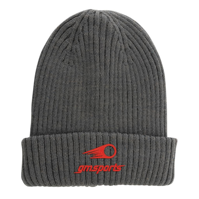 Promotional Impact Aware Polylana Double Knitted Beanie - Image 4