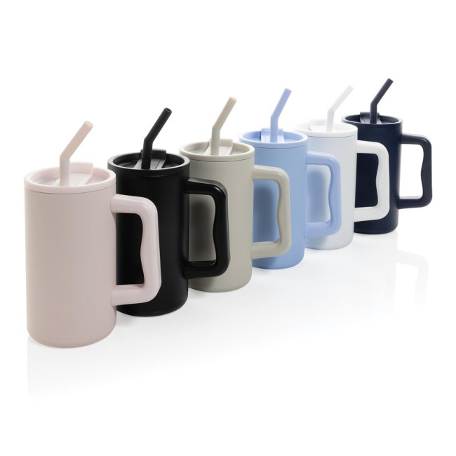 Promotional Cube RCS Certified Recycled Steel Mug 800ml