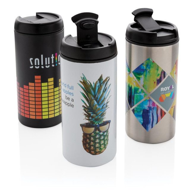 Promotional Metro RCS Recycled Stainless Steel Tumbler 300ml - Image 1