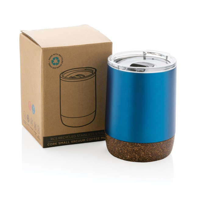 Promotional RCS Re-Steel Cork Small Vacuum Coffee Mug 180ml - Image 5