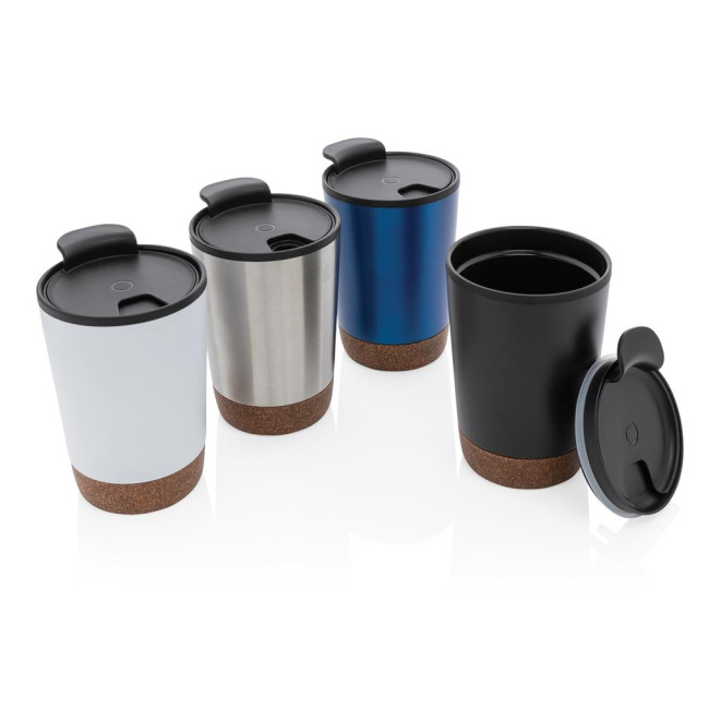 Promotional GRS Rpp Stainless Steel Cork Coffee Tumbler 300ml - Image 1