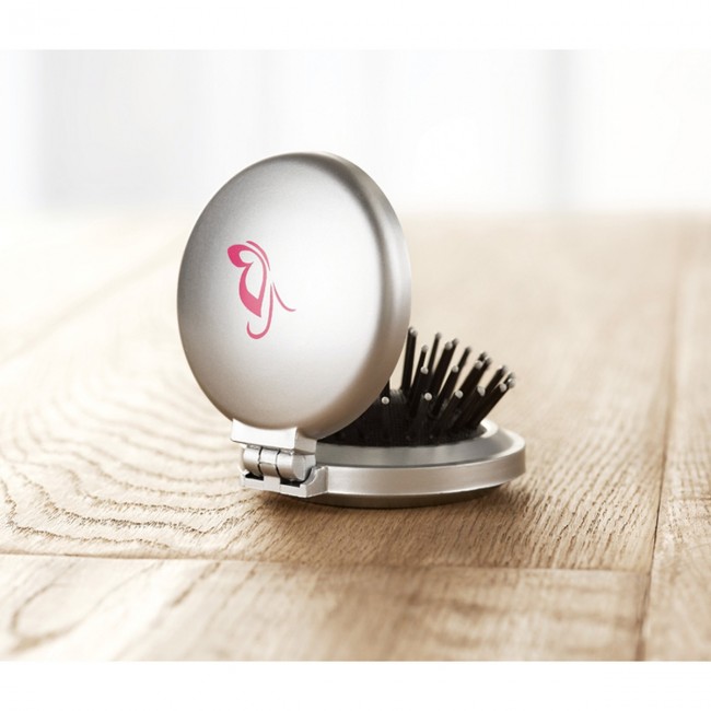 Promotional Foldable Brush/Mirror - Image 2