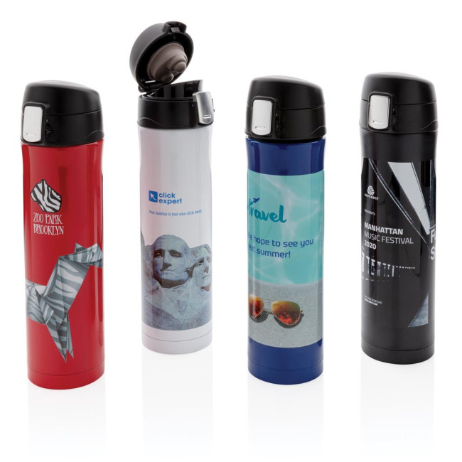 Promotional RCS Re-Steel Easy Lock Vacuum Flask 450ml - Image 2