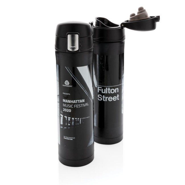 Promotional RCS Re-Steel Easy Lock Vacuum Flask 450ml - Image 1