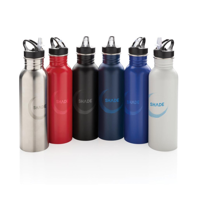 Promotional Deluxe Stainless Steel Activity Bottle 710ml - Image 1