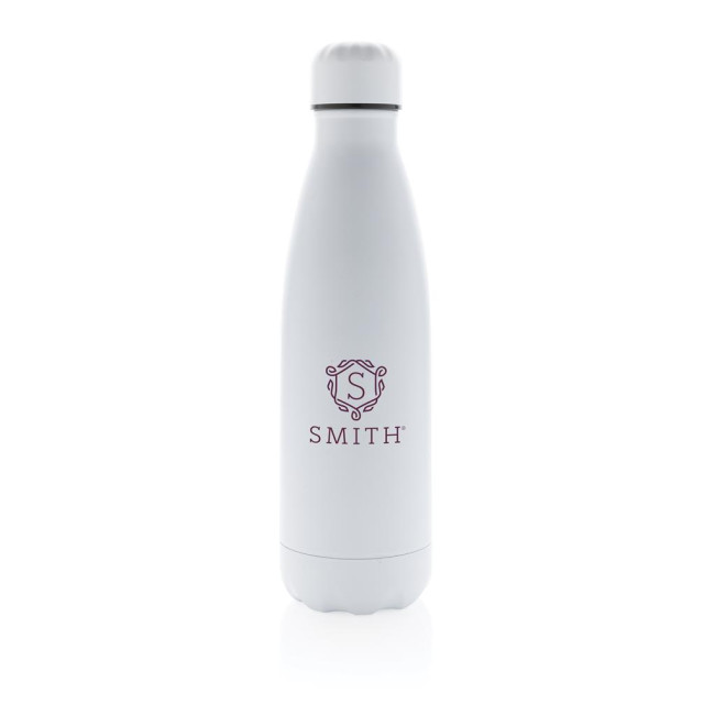 Promotional Solid Colour Vacuum Stainless Steel Bottle 500ml - Image 4