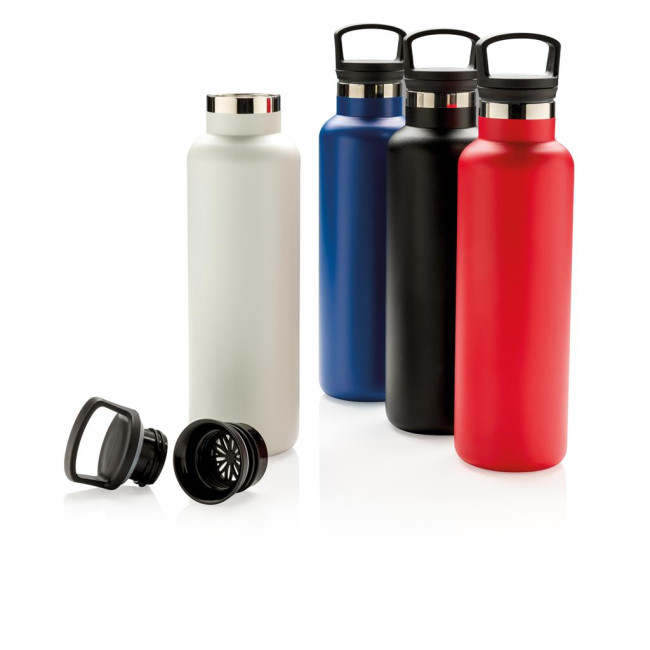 Promotional Vacuum Insulated Leak Proof Standard Mouth Bottle 600ml - Image 1