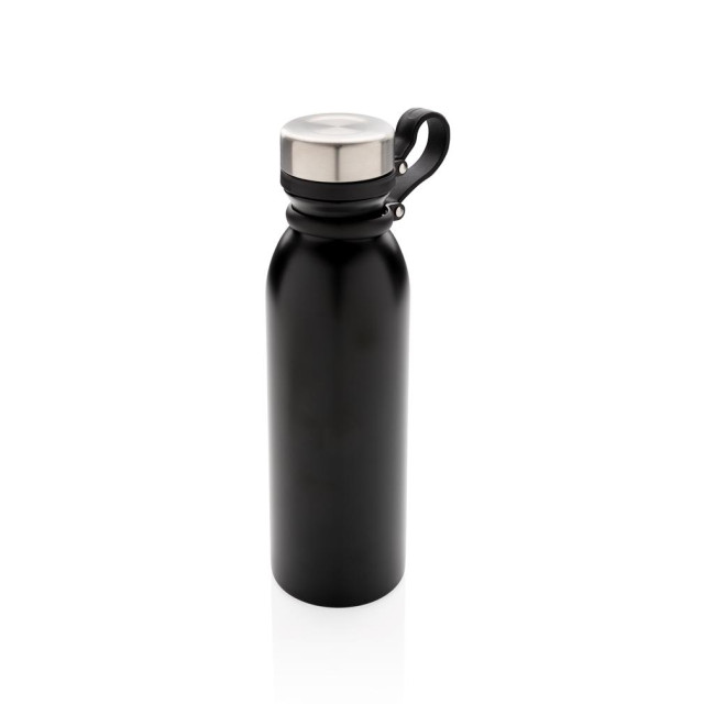 Promotional Copper Vacuum Insulated Bottle With Carry Loop 600ml