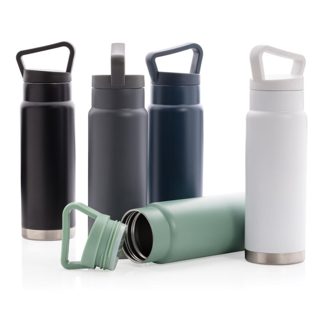 Promotional Leakproof Vacuum On-The-Go Bottle With Handle