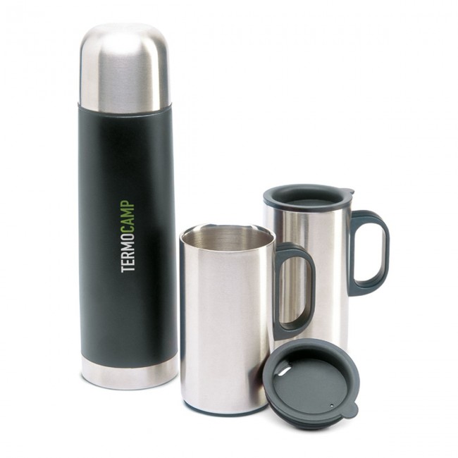 Promotional Insulation Flask With 2 Mugs - Image 2