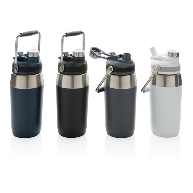 Promotional Vacuum Stainless Steel Dual Function Lid Bottle 500ml