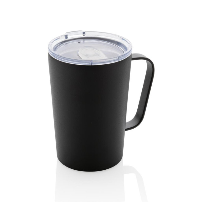 Promotional RCS Recycled Stainless Steel Modern Vacuum Mug With Lid 420ml - Image 2