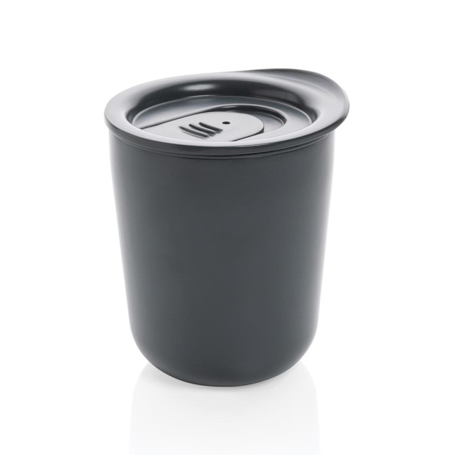 Promotional Simplistic Antimicrobial Coffee Tumbler 250ml - Image 3