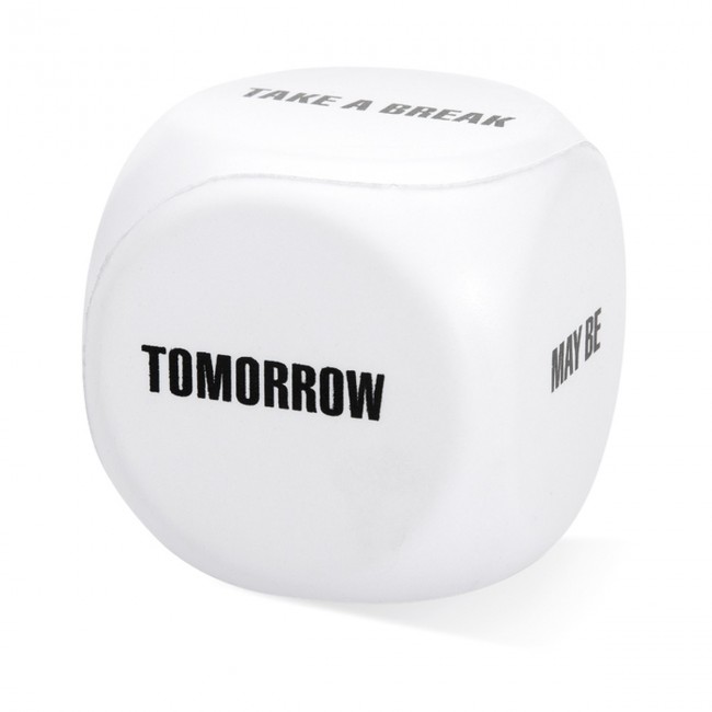 Promotional Anti-Stress Decision Dice