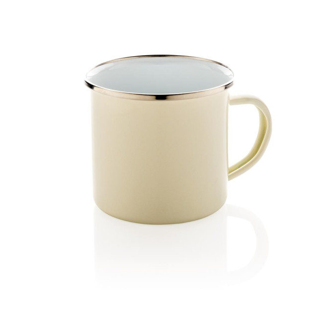 Promotional Vintage Enamel Mug 350ml