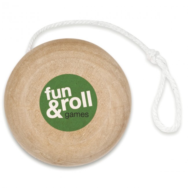 Promotional Wooden Yoyo - Image 1