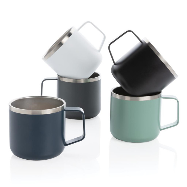 Promotional Stainless Steel Camp Mug 350ml - Image 1