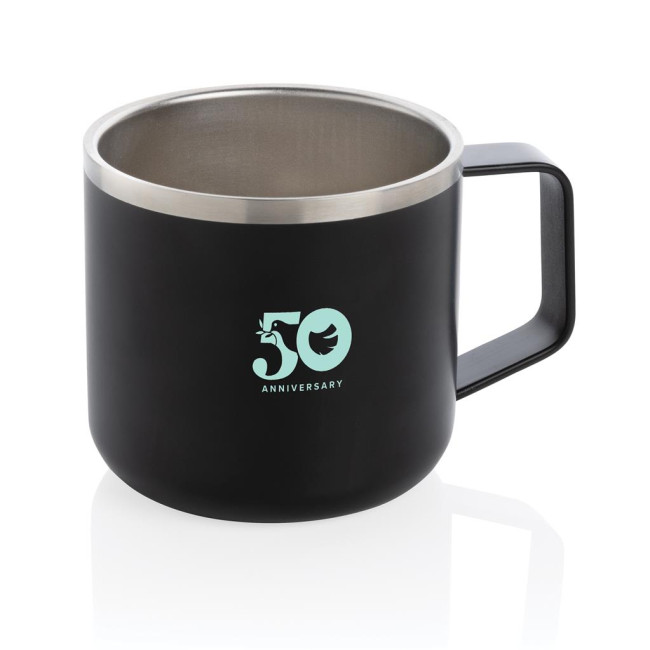 Promotional Stainless Steel Camp Mug 350ml - Image 2