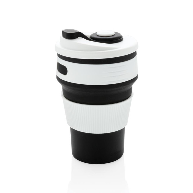 Promotional Foldable Silicone Cup 350ml - Image 2