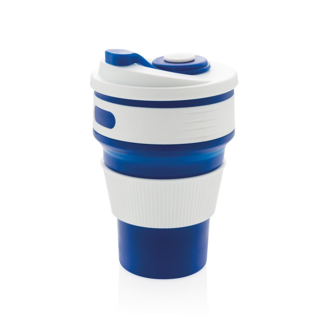 Promotional Foldable Silicone Cup 350ml - Image 4