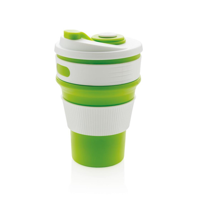 Promotional Foldable Silicone Cup 350ml - Image 5