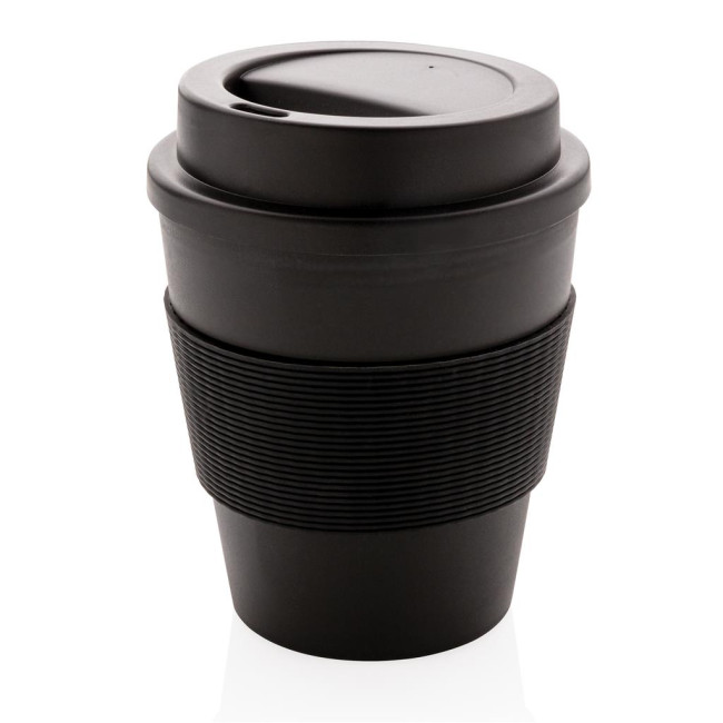 Promotional Reusable Coffee Cup With Screw Lid 350ml - Image 2