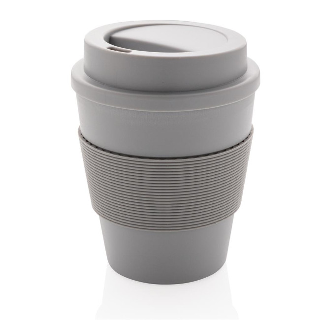 Promotional Reusable Coffee Cup With Screw Lid 350ml - Image 3