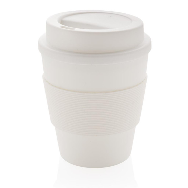 Promotional Reusable Coffee Cup With Screw Lid 350ml - Image 4