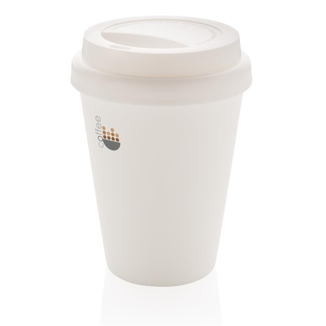 Promotional Reusable Double Wall Coffee Cup 300ml - Image 3