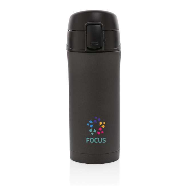 Promotional Metallic Easy Lock Vacuum Mug 300ml - Image 2