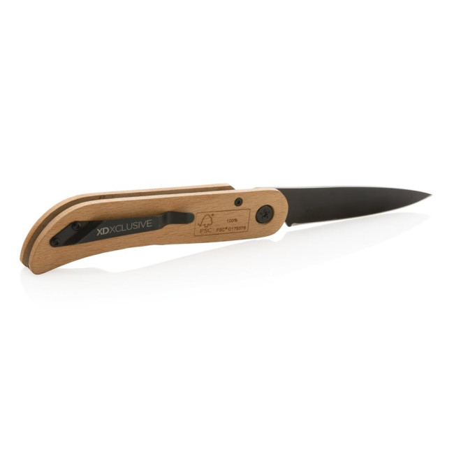 Promotional Nemus Luxury Wooden Knife With Lock