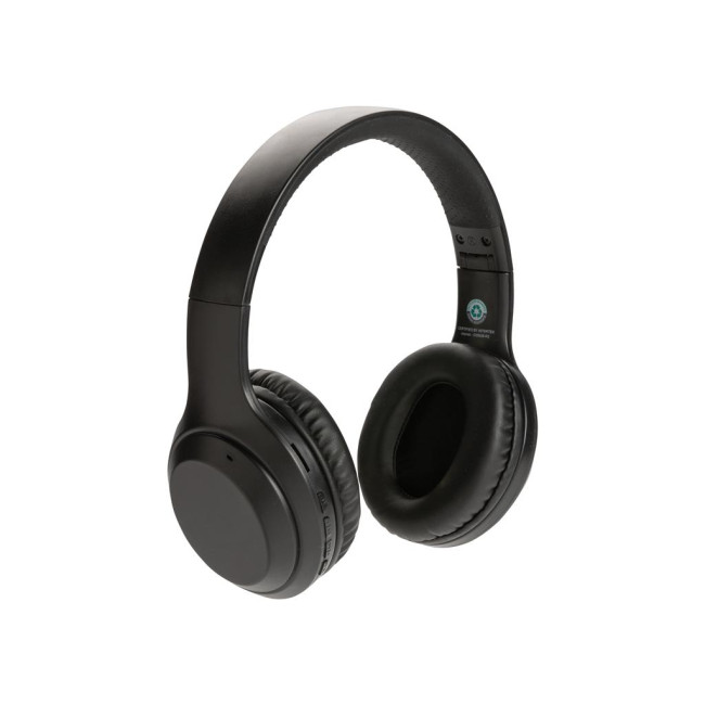 Promotional RCS Standard Recycled Plastic Headphones - Image 2