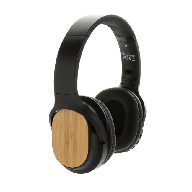 Promotional RCS And Bamboo Elite Foldable Wireless Headphones