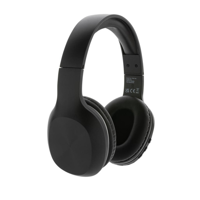 Promotional RCS Recycled Plastic Jam Wireless Headphones