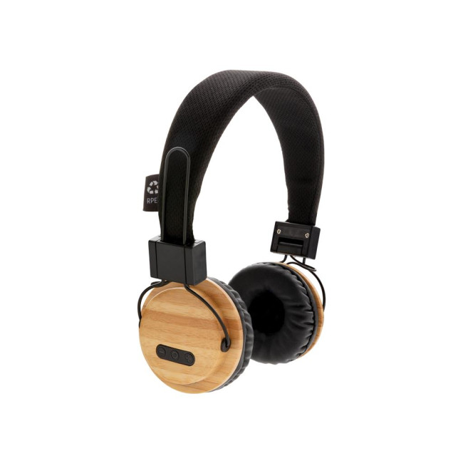 Promotional Bamboo Wireless Headphones