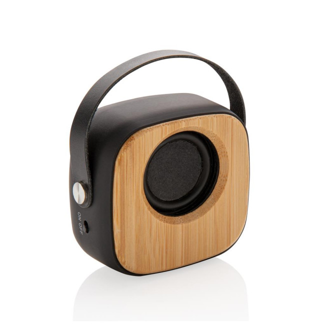 Promotional Bamboo Wireless Fashion Speaker 3W