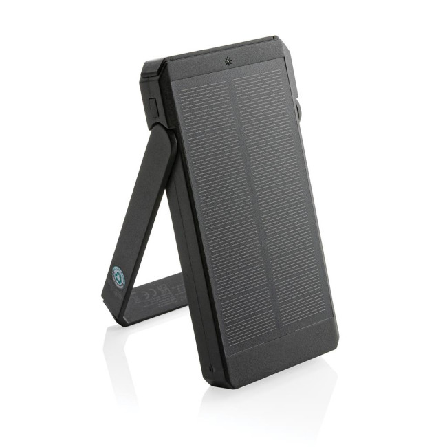 Promotional Skywave RCS Recycled Plastic Solar Powerbank 10000mAh