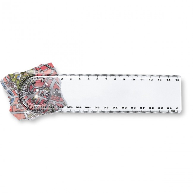 Promotional Ruler With Magnifier - Image 1