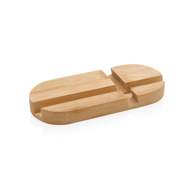 Promotional Bamboo Tablet And Phone Holder