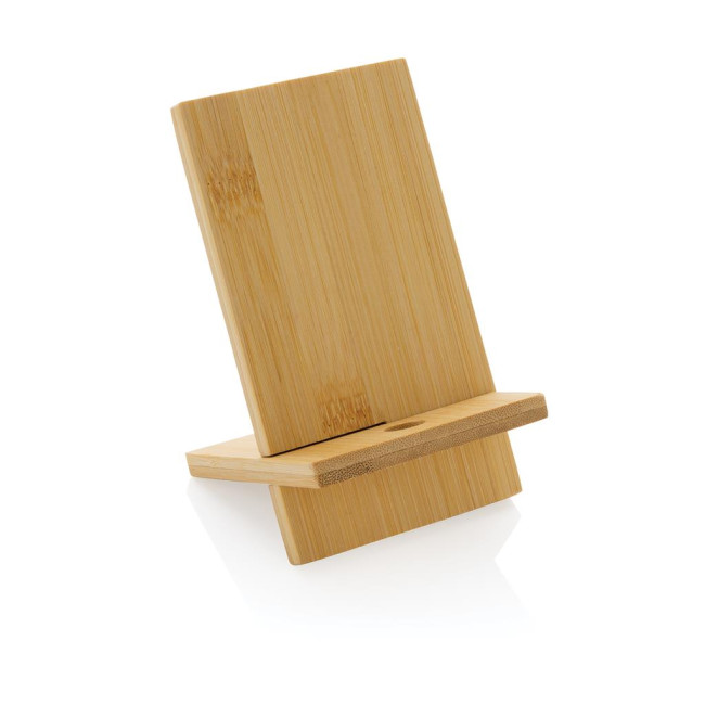 Promotional Bamboo Phone Stand In Kraft Box